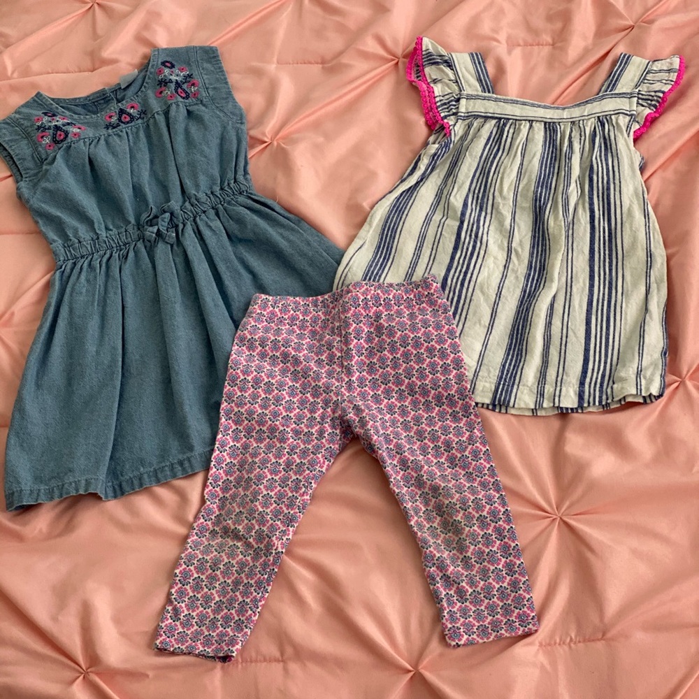 Dress Tunic and leggings set